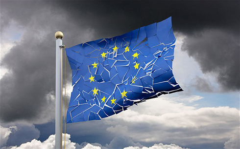 Nền kinh tế của eurozone đang đứng trước nguy cơ rơi vào một cuộc suy thoái mới. Ảnh: Alamy